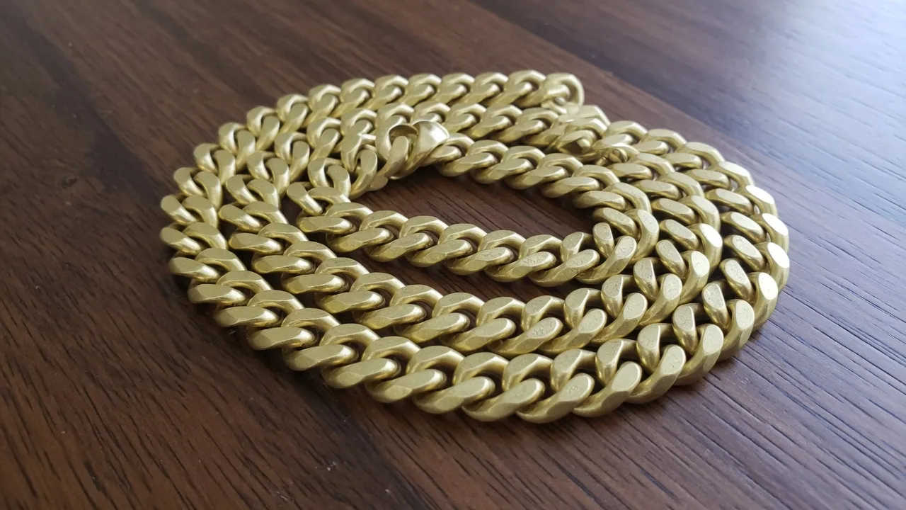 10K cuban chain for scrap GBP