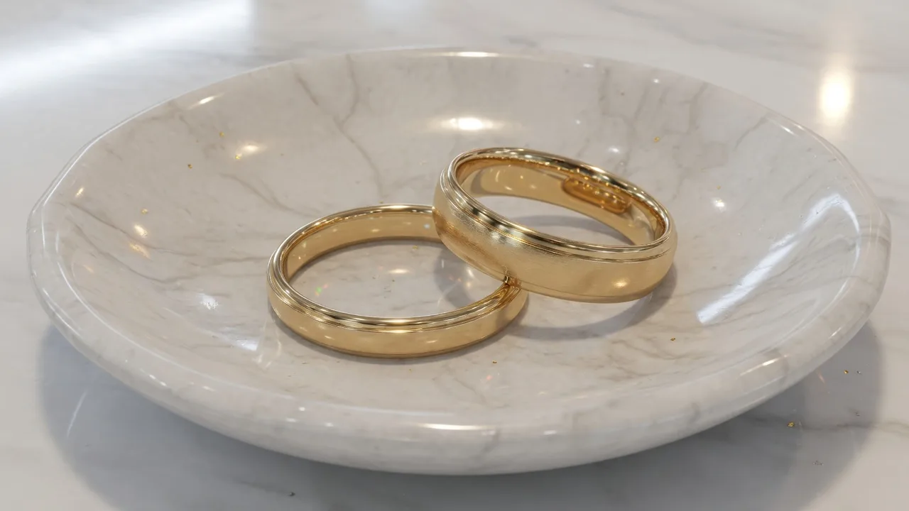 14ct 585 wedding bands for melt