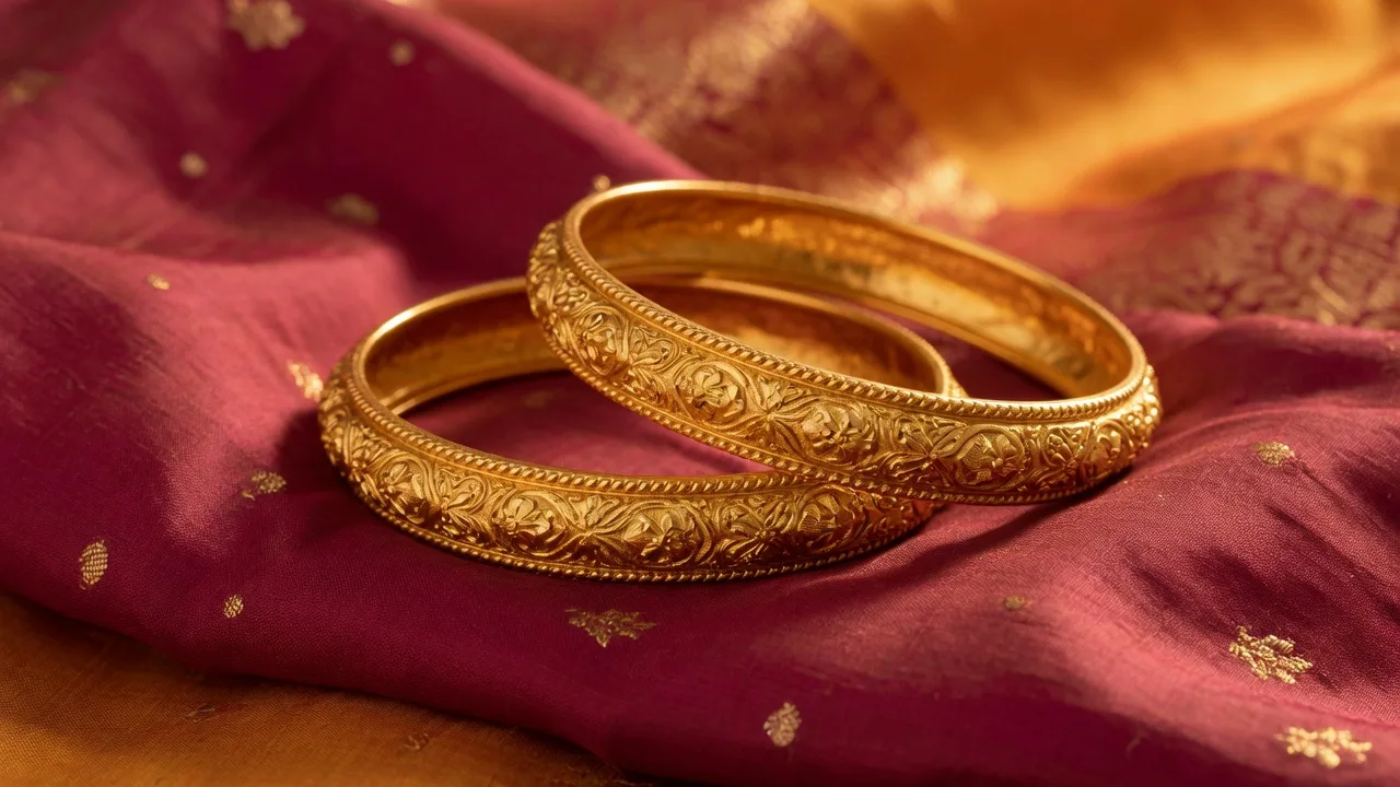 22ct 916 bangles, melt without wastage